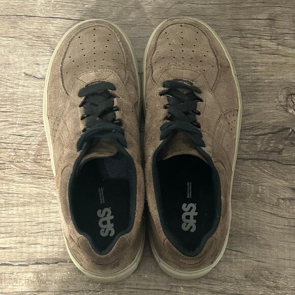 SAS High Street Men’s Casual Comfort Shoes Size 9.5 Medium Brown - Picture 7 of 8